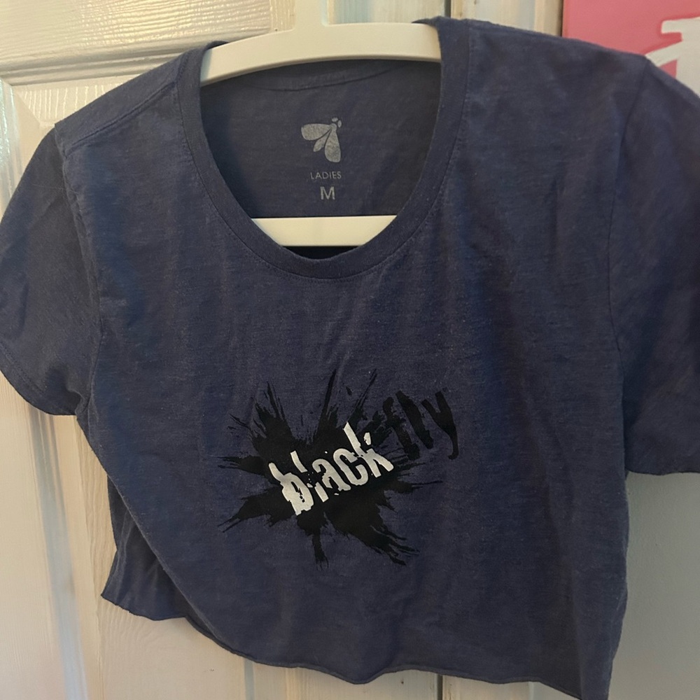 BLACK FLY CROP TOP
